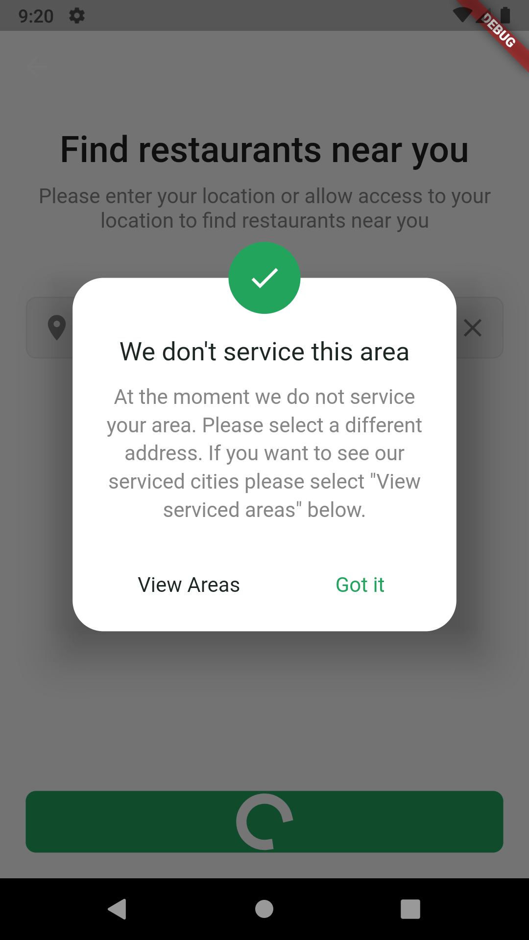 Flutter Success Dialog